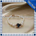 AA 4-5MM Fish Shape Freshwater Pearl bracelet friendship for girls PB079